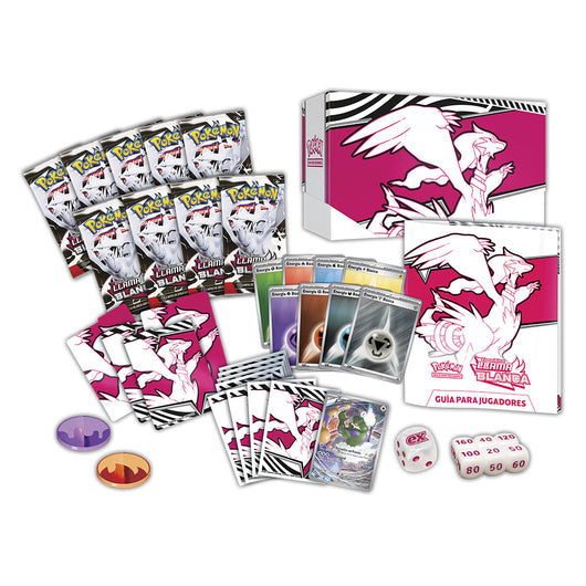 Scarlet & Violet - White Flare Elite Trainer Box - PREVENTA
