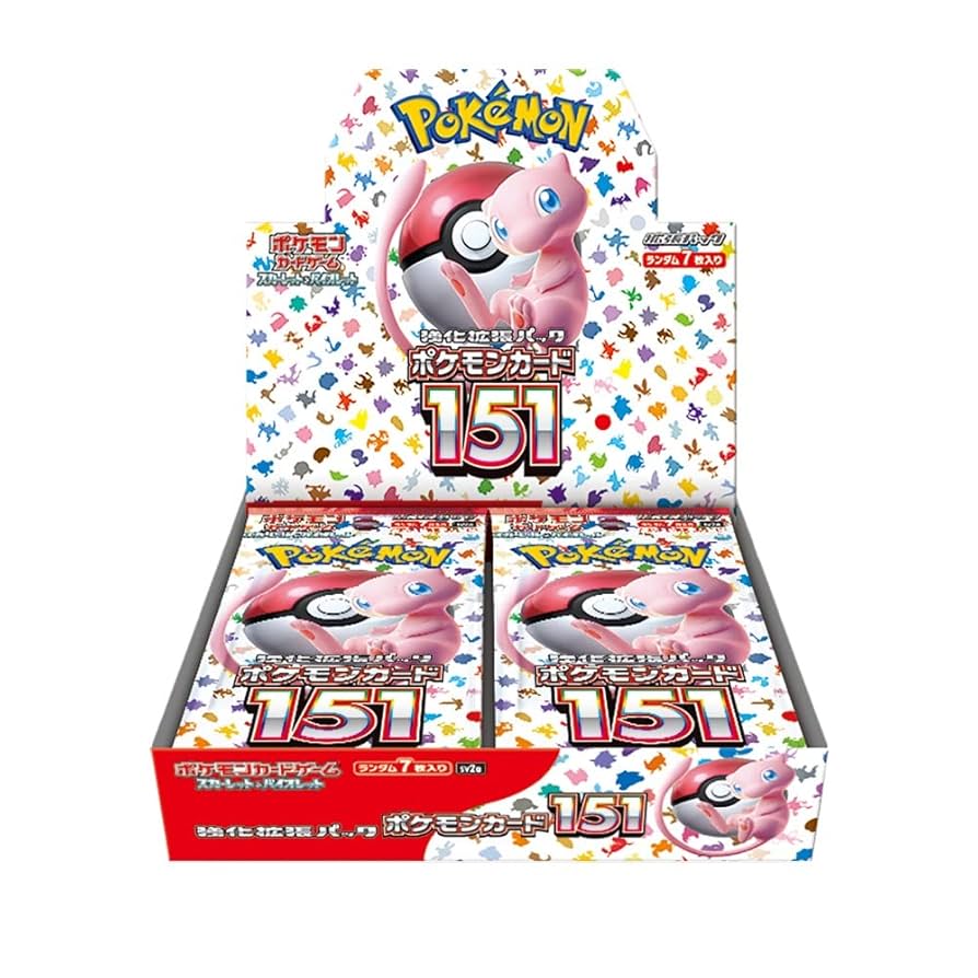 Scarlet & Violet - 151 Japanese Booster Box