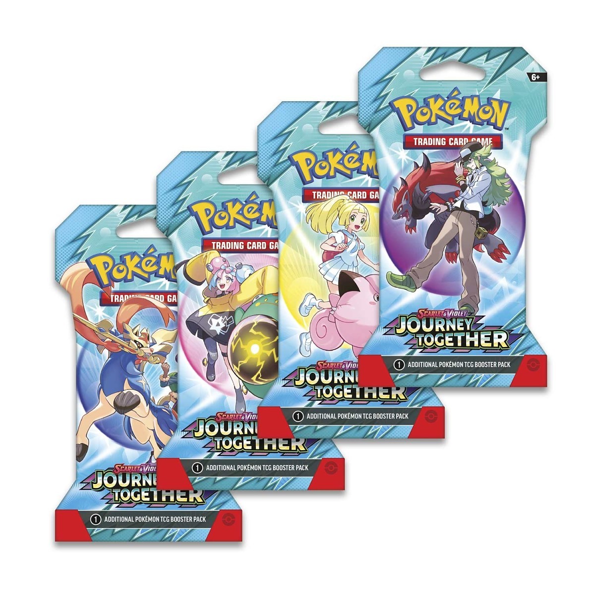 Scarlet & Violet-Journey Together Sleeved Booster Pack (10 Cards)