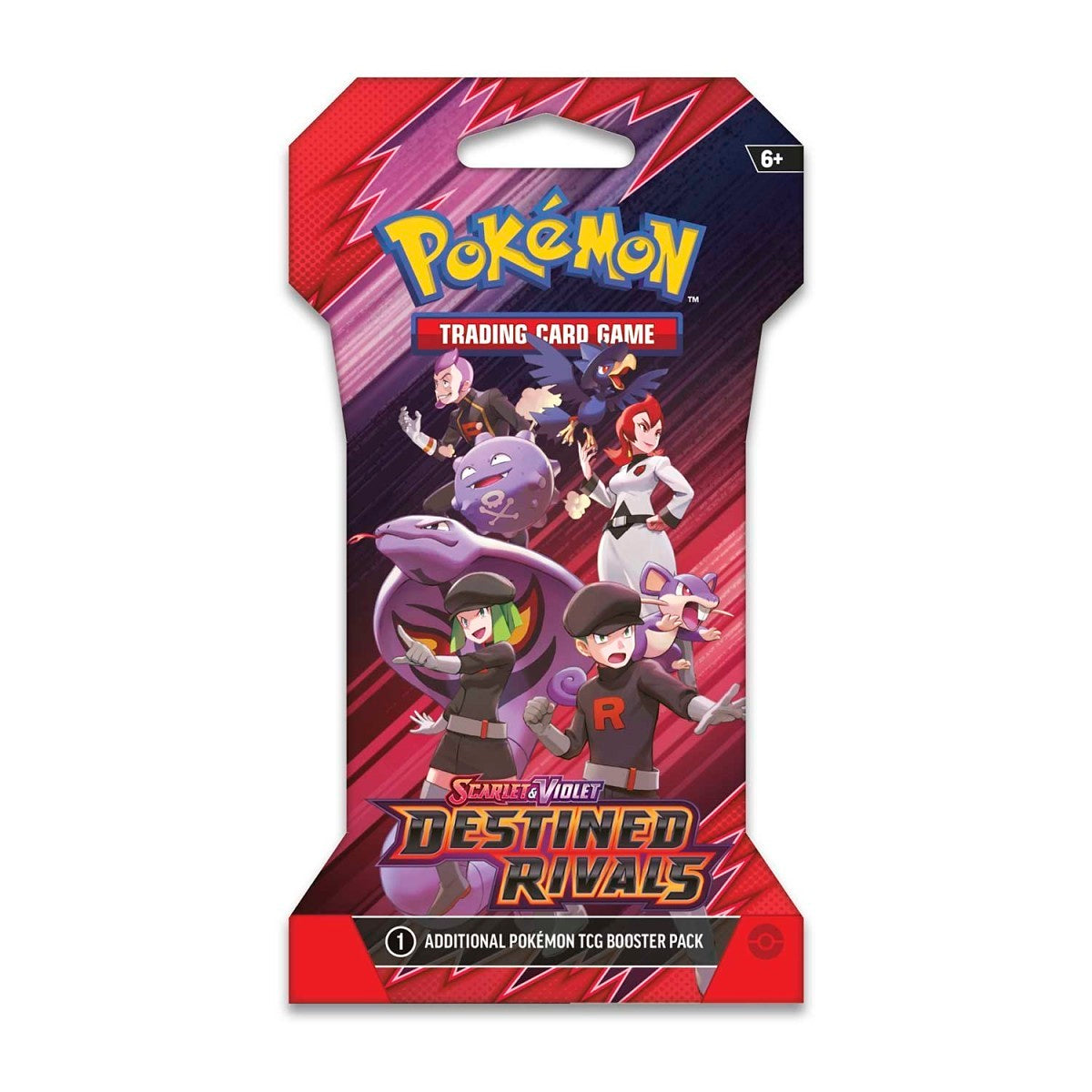 Scarlet & Violet-Destined Rivals Sleeved Booster Pack (10 Cards)