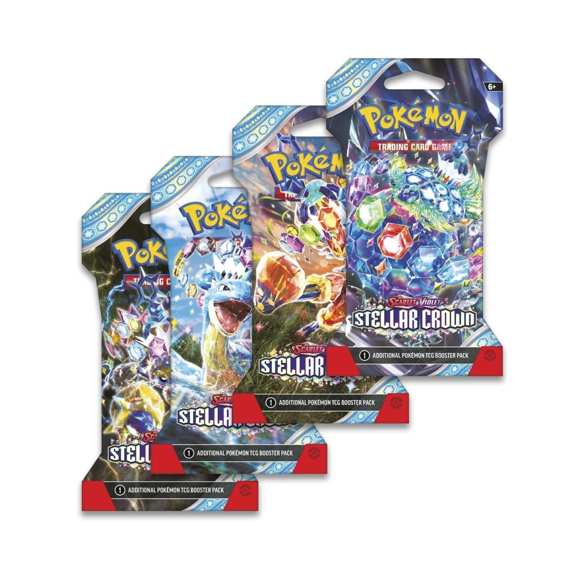 Scarlet & Violet-Stellar Crown Sleeved Booster Pack (10 Cards)