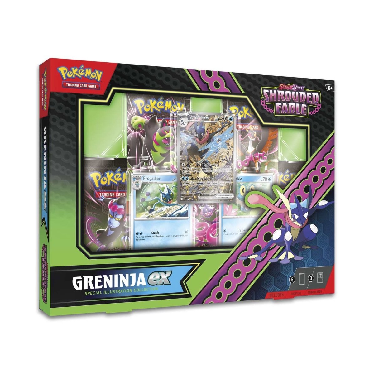 Scarlet & Violet-Shrouded Fable Greninja ex Special Illustration Collection