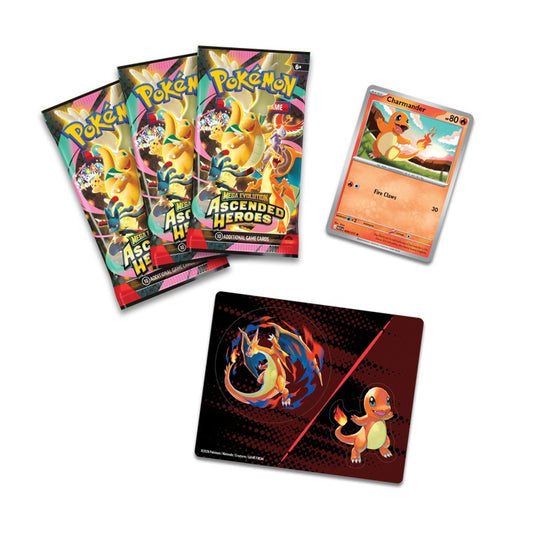 Mega Evolution Ascended Heroes - Tech Sticker Collection ( Charmander) - PREVENTA