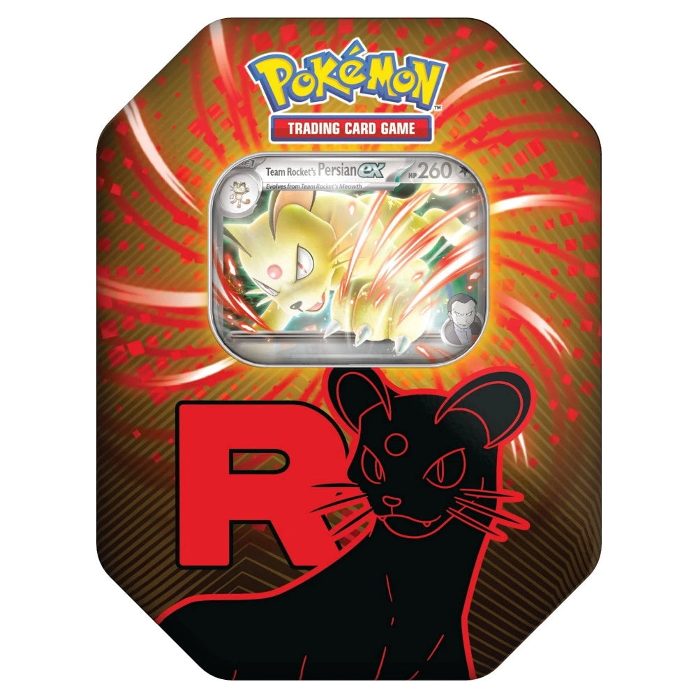 Scarlet & Violet - Destined Rivals Lata Team Rocket (3 Unidades)