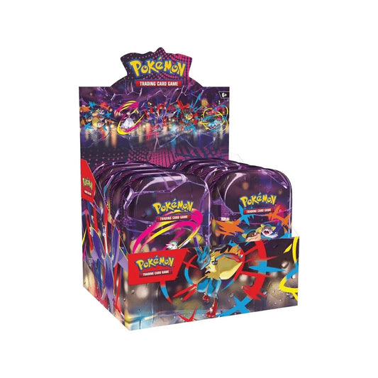 Mega Evolutions - Mega Heroes Mini Tin Display