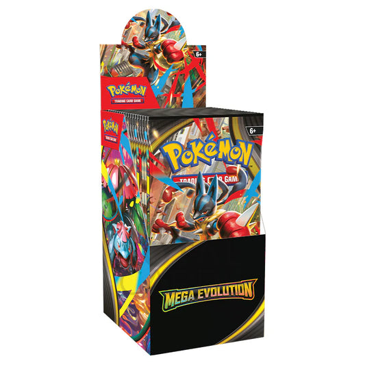 Mega Evolutions - Mega Base Set Booster Box (18 Packs)