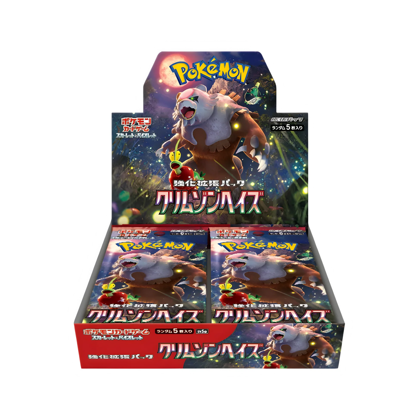 Scarlet & Violet - Crimson Haze Japanese Booster Box
