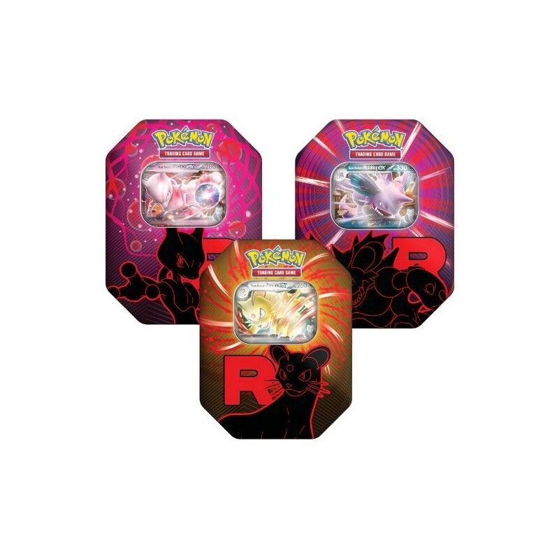 Scarlet & Violet - Destined Rivals Lata Team Rocket (3 Unidades)