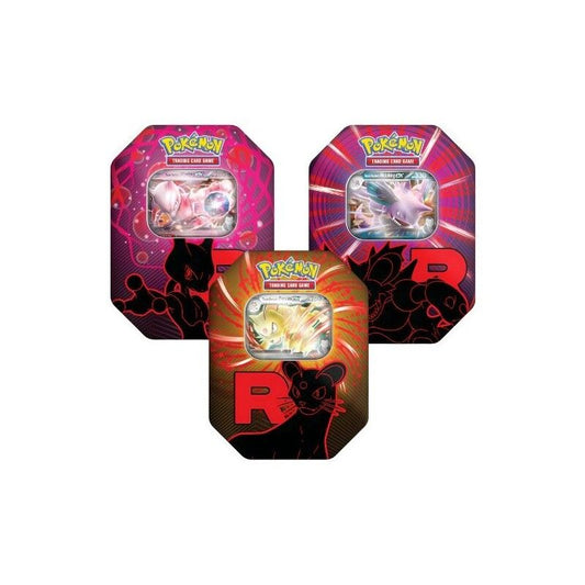 Scarlet & Violet - Destined Rivals Lata Team Rocket (3 Unidades)