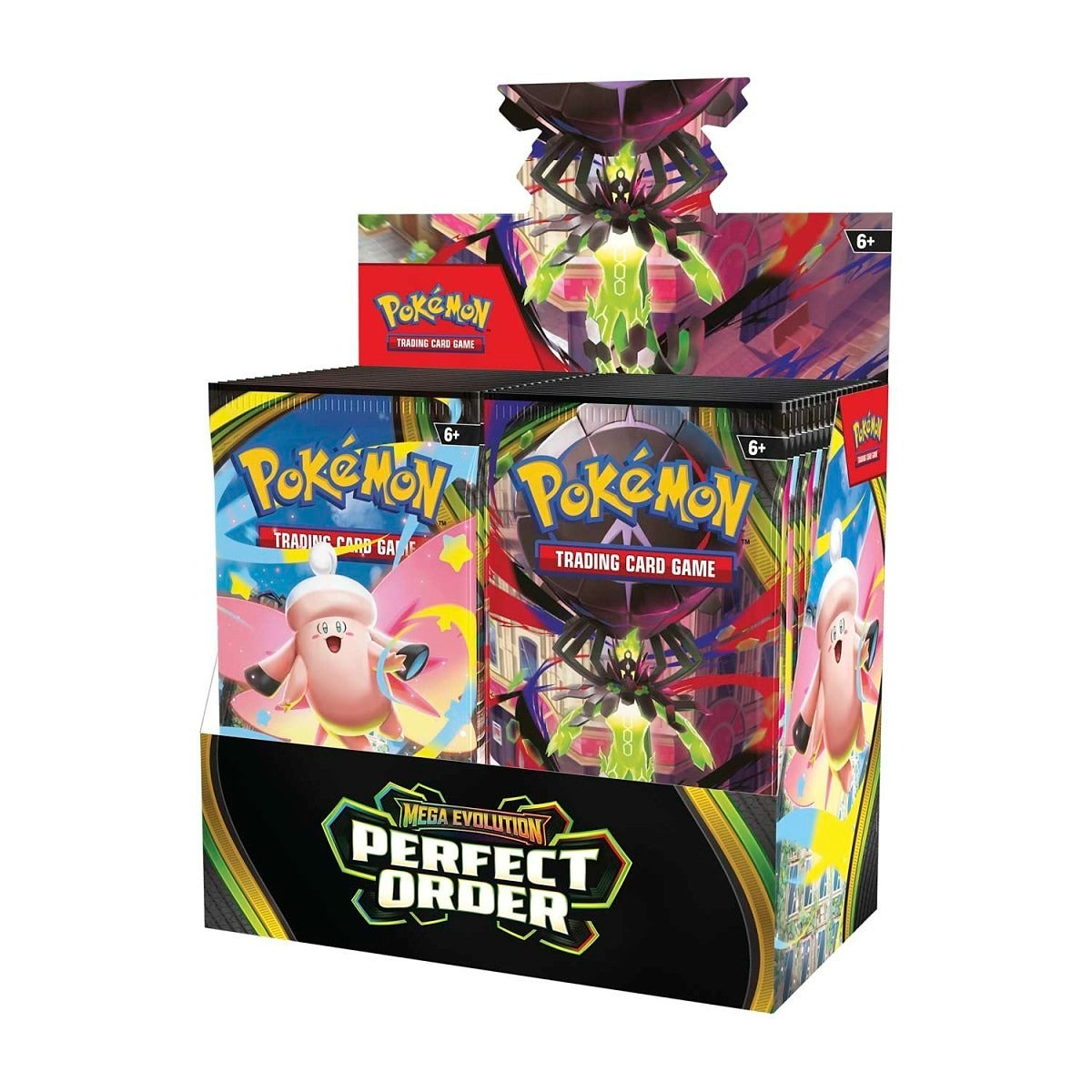 mega evolution booster box 36 Pokémon TCG: Evolution-Perfect Order Display (36 Pack – Pokezilla Pack:Pack 24 the Legendary Pokémon who japan-import Magic The Gathering Dominaria