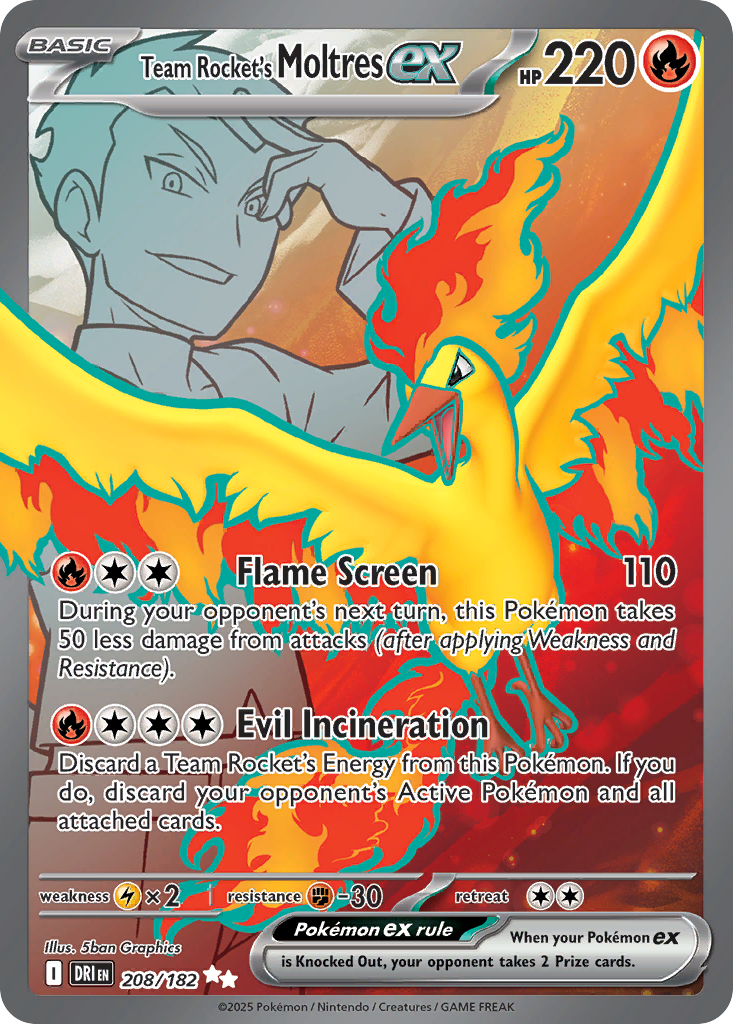 Ultra Premium Collection Team Rocket's Moltres 2025 - PREVENTA