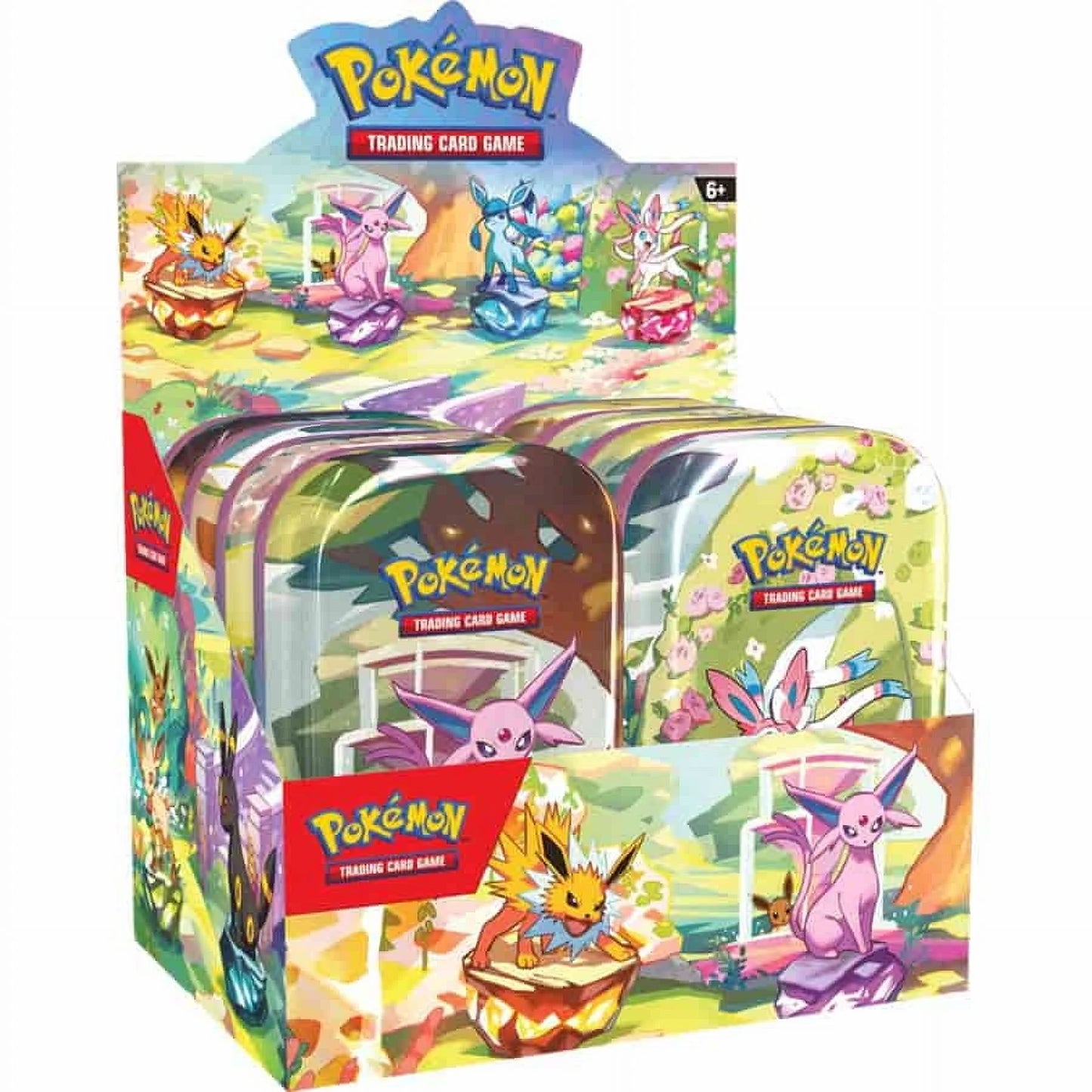 Mini Tin Display Prismatic Evolutions