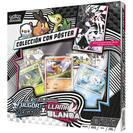 Scarlet & Violet - Black Volt & White Flare Poster Collection - PREVENTA