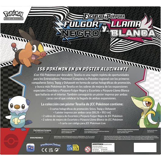 Scarlet & Violet - Black Volt & White Flare Poster Collection - PREVENTA