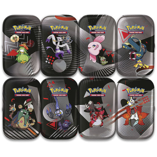 Scarlet & Violet - Black Volt & White Flare Mini Tin - PREVENTA
