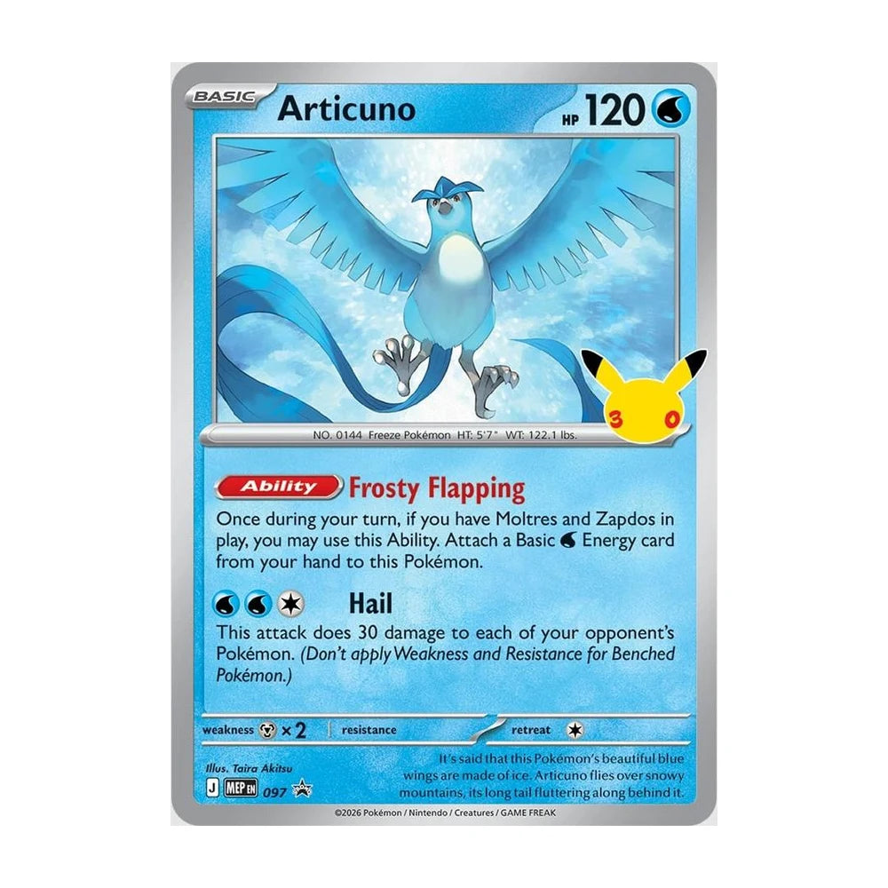 Pokémon TCG: 30 Aniversario Especial Pokémon Poster Collection