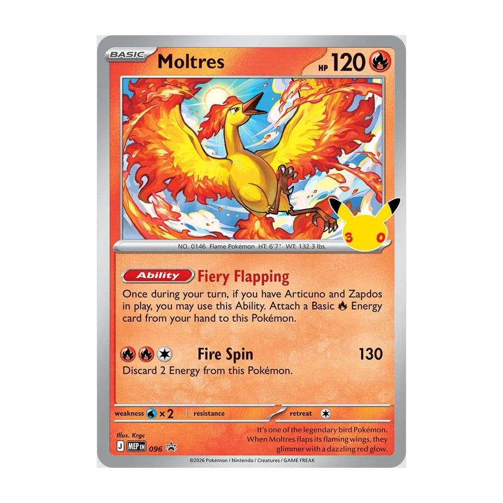 Pokémon TCG: 30 Aniversario Especial Pokémon Poster Collection