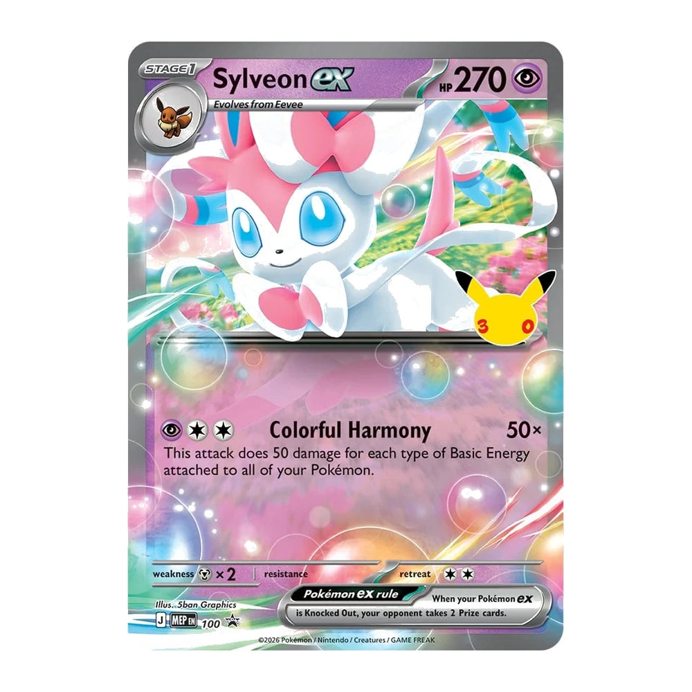 Pokémon TCG: 30 Aniversario Especial Pokémon Ex Box (Greninja & Sylveon)