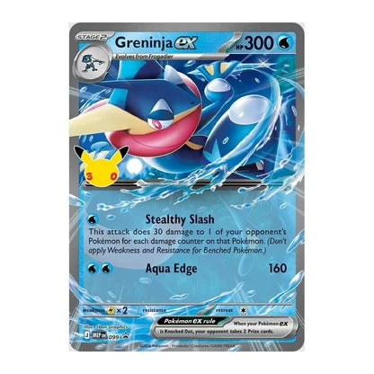 Pokémon TCG: 30 Aniversario Especial Pokémon Ex Box (Greninja & Sylveon)