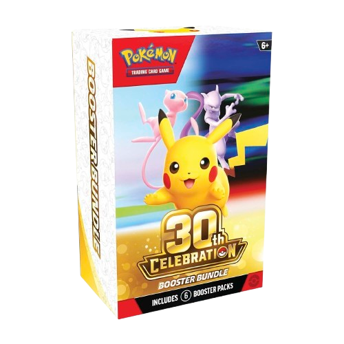 Pokémon TCG: 30 Aniversario Especial Pokémon Booster Bundle (6 packs) - PREVENTA