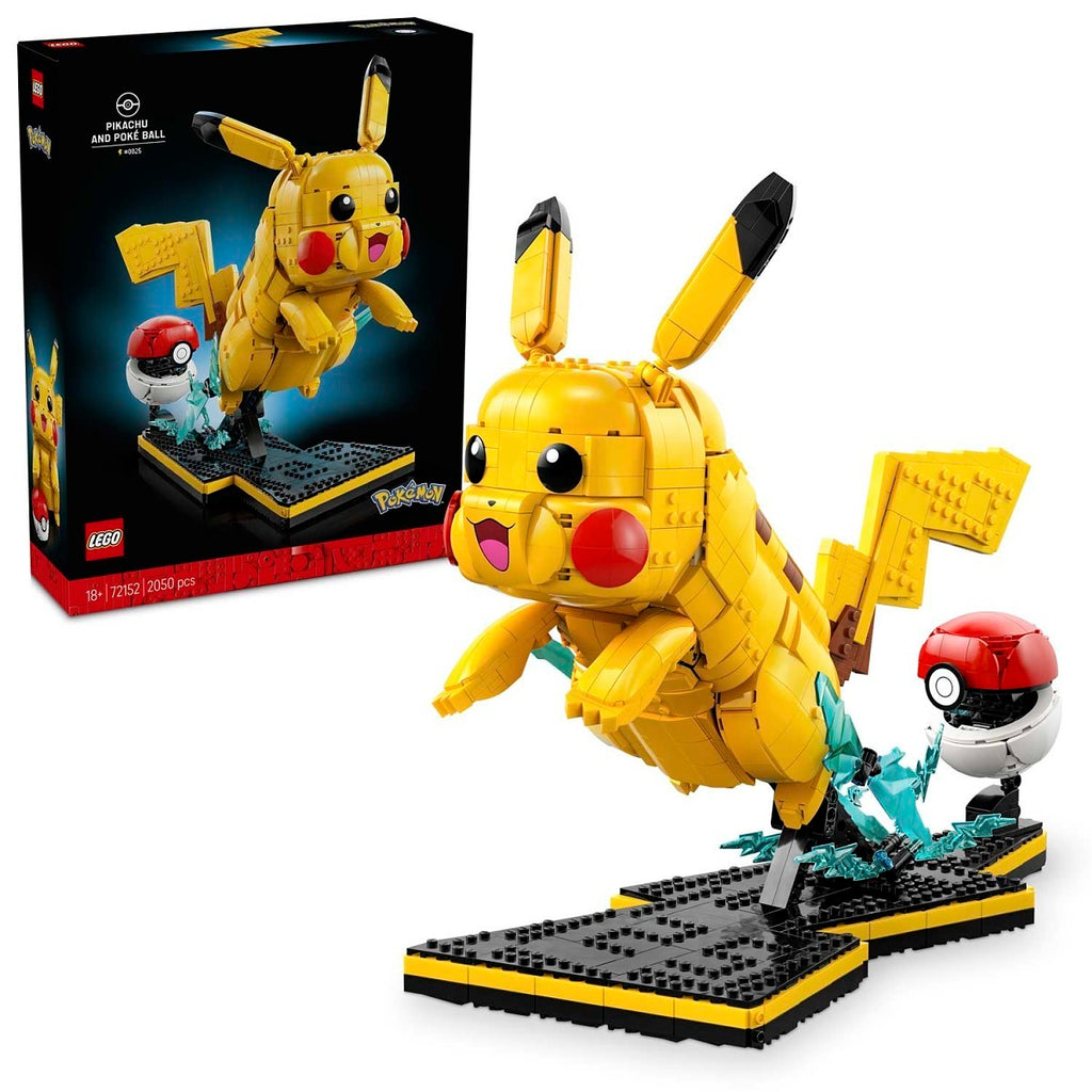 Pikachu and Poké Ball - LEGO Special Set