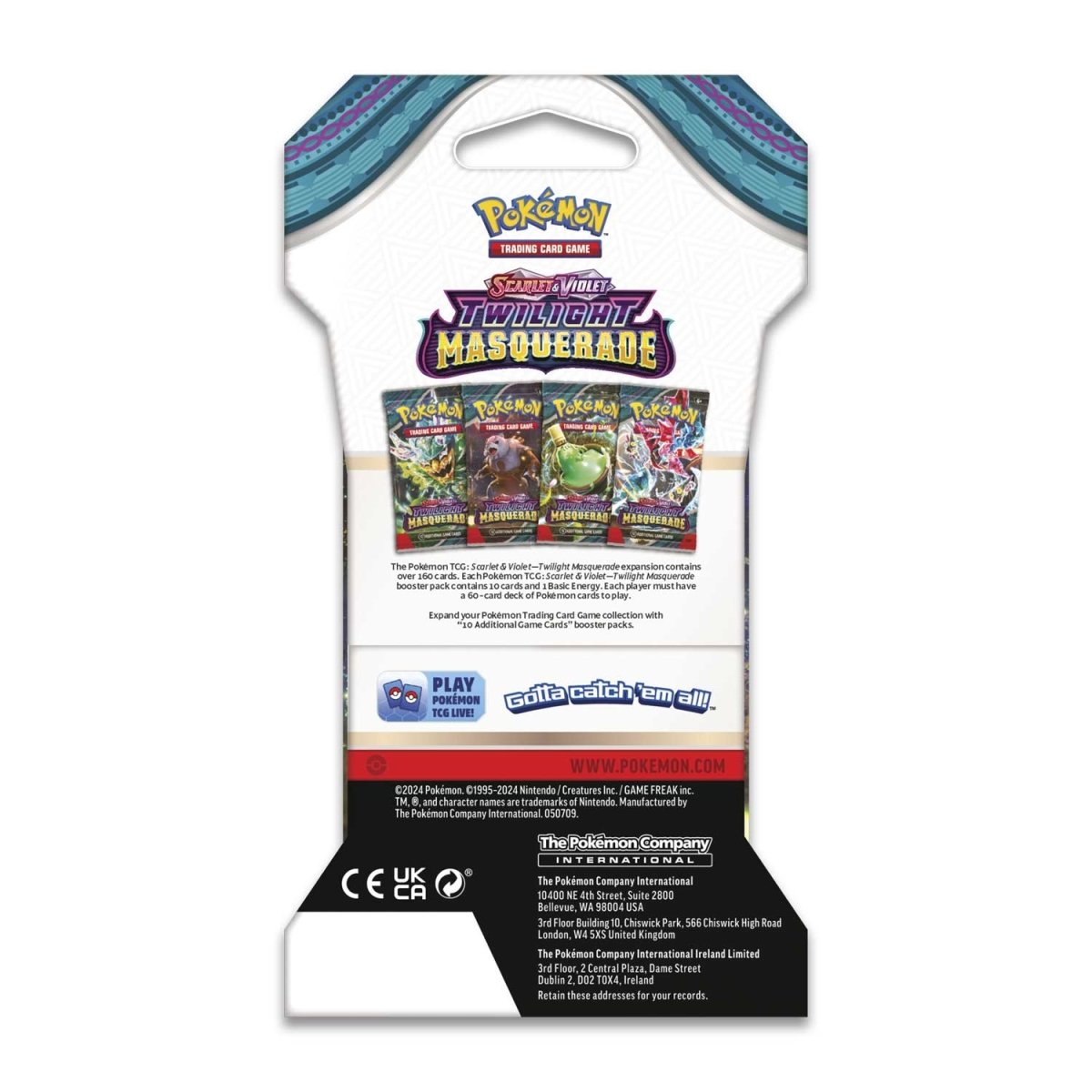 Scarlet & Violet-Twilight Masquerade Sleeved Booster Pack (10 Cards)