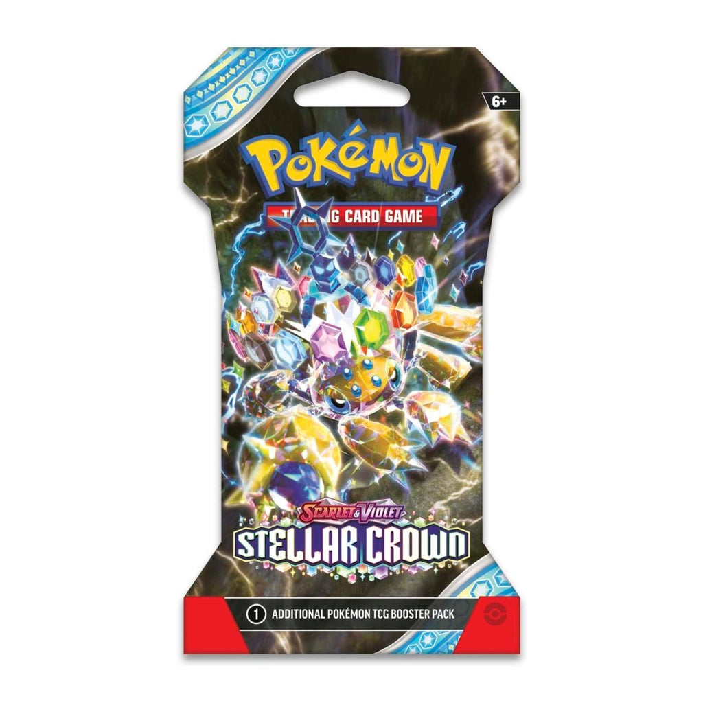 Scarlet & Violet-Stellar Crown Booster (10 Karten) in Folienverpackung