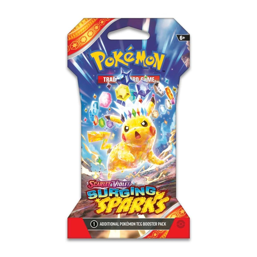 Scarlet & Violet-Surging Sparks Sleeved Booster Pack (10 Cards)