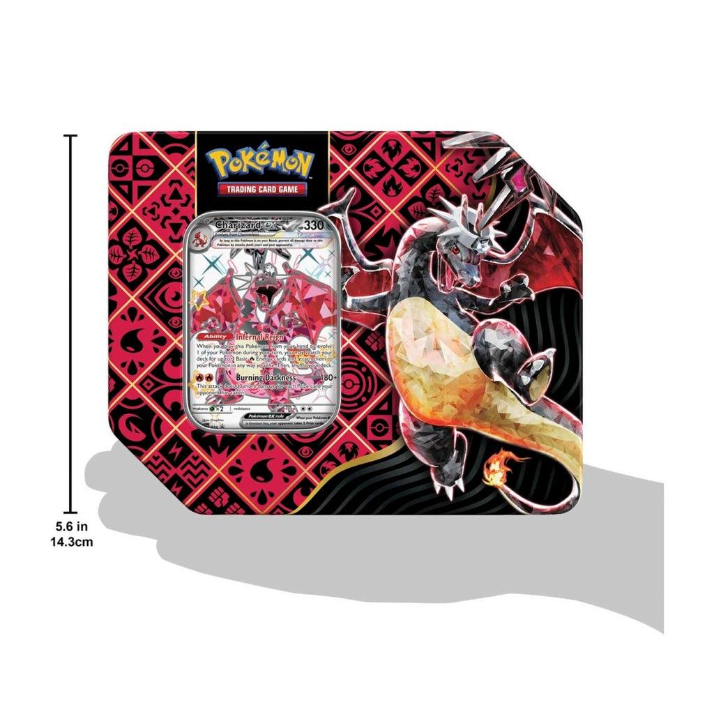 Scarlet & Violet-Paldean Fates Tin (Glurak-ex Schillernd)