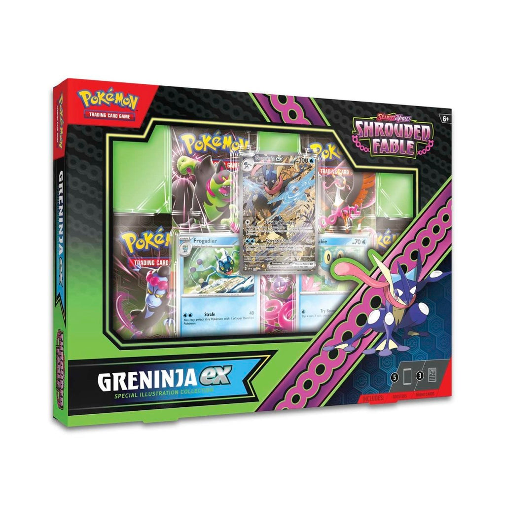 Scarlet & Violet—Shrouded Fable Greninja ex Special Illustration Collection