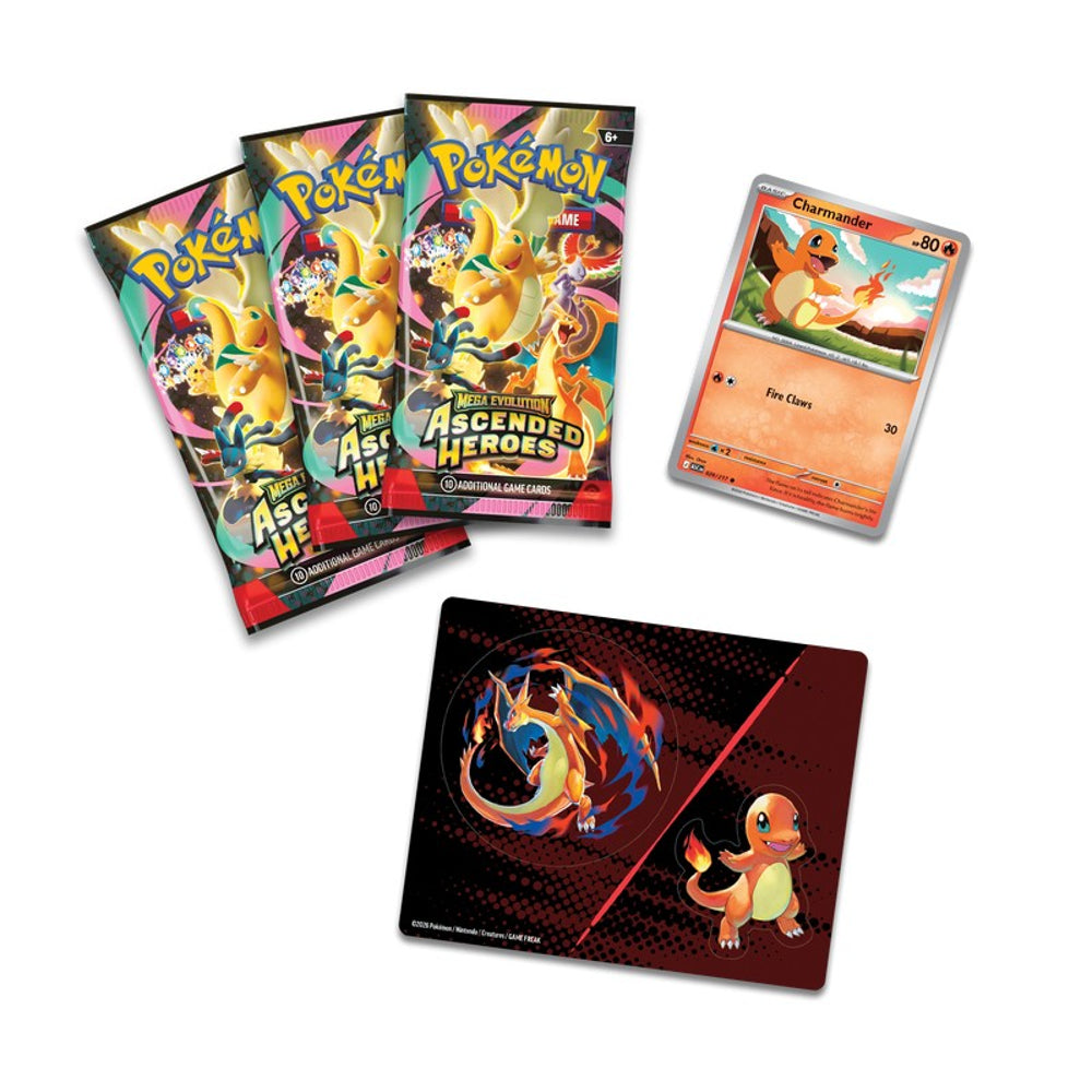 Mega Evolution Ascended Heroes - Tech Sticker Collection ( Charmander)