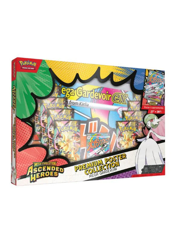Mega Evolution Ascended Heroes - Premium Poster Collection (Mega Gardevoir)