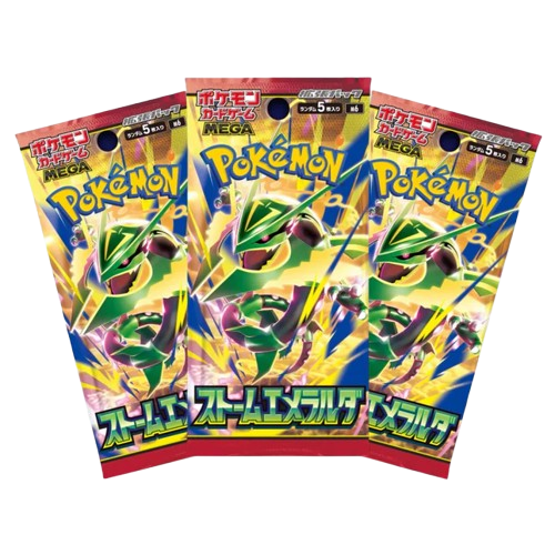 Mega Evolutions - Storm Emerald Japanese Booster Box - PREVENTA