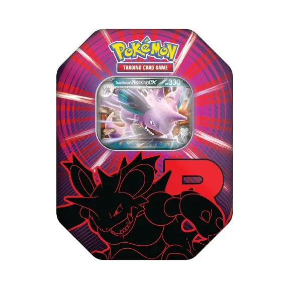 Scarlet & Violet - Destined Rivals Lata Team Rocket (3 Unidades)