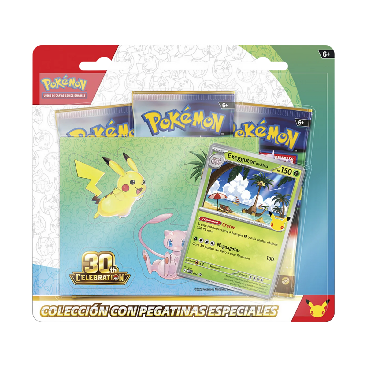 Pokémon TCG: 30 Aniversario Especial Pokémon Tech Sticker