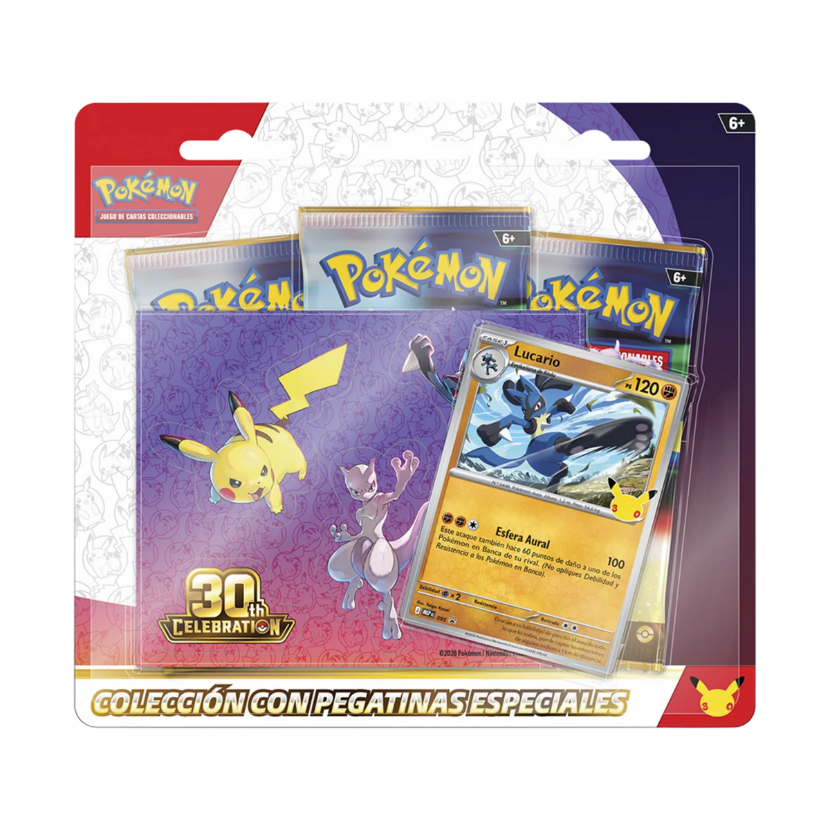 Pokémon TCG: 30 Aniversario Especial Pokémon Tech Sticker