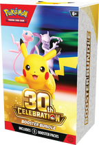 Pokémon TCG: Pokémon Booster Bundle zum 30. Jubiläum (Display 10 Stück) – VORBESTELLUNG