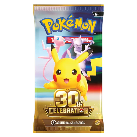 Pokémon TCG: 30 Aniversario Especial Pokémon Booster Bundle (6 packs) - PREVENTA