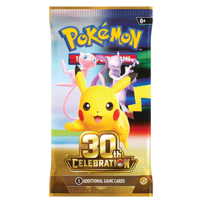 Pokémon TCG: 30 Aniversario Especial Pokémon Booster Bundle (Display 10 unidades) - PREVENTA