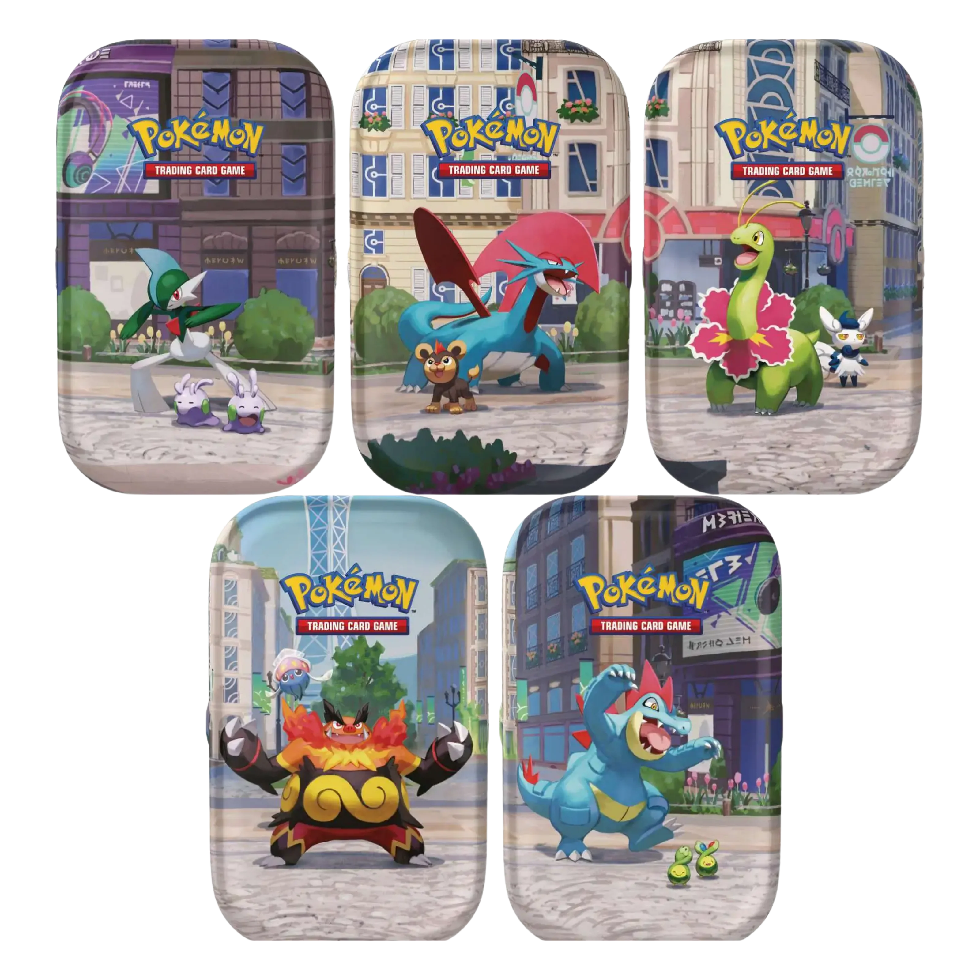 Pokémon TCG:  Mini Tin Display Verano '26 - Lumiose City - 10 uds
