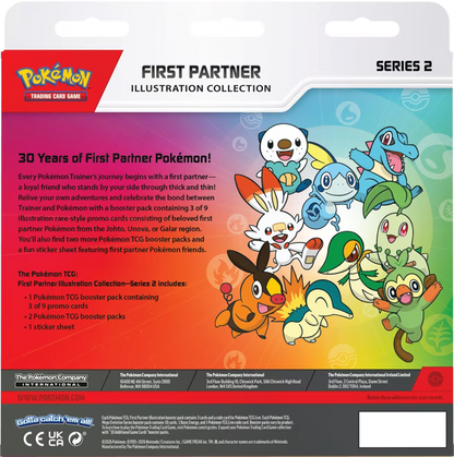 Pokémon TCG: 30 Aniversario First Partner Illustration Collection Series 2