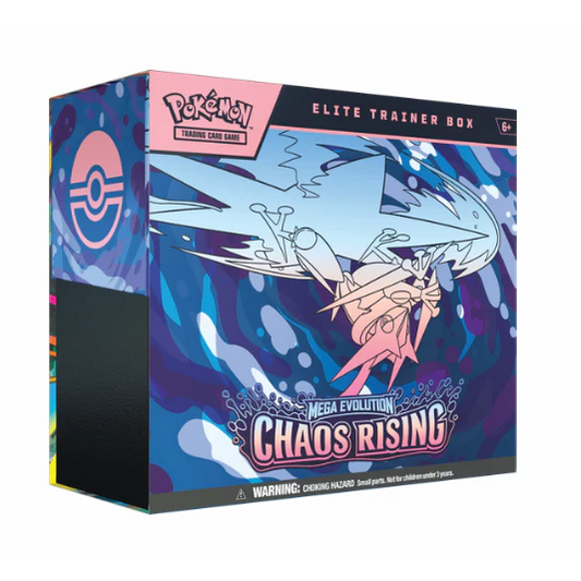Pokémon TCG: Mega Evolution-Chaos Rising Elite Trainer Box - PREVENTA