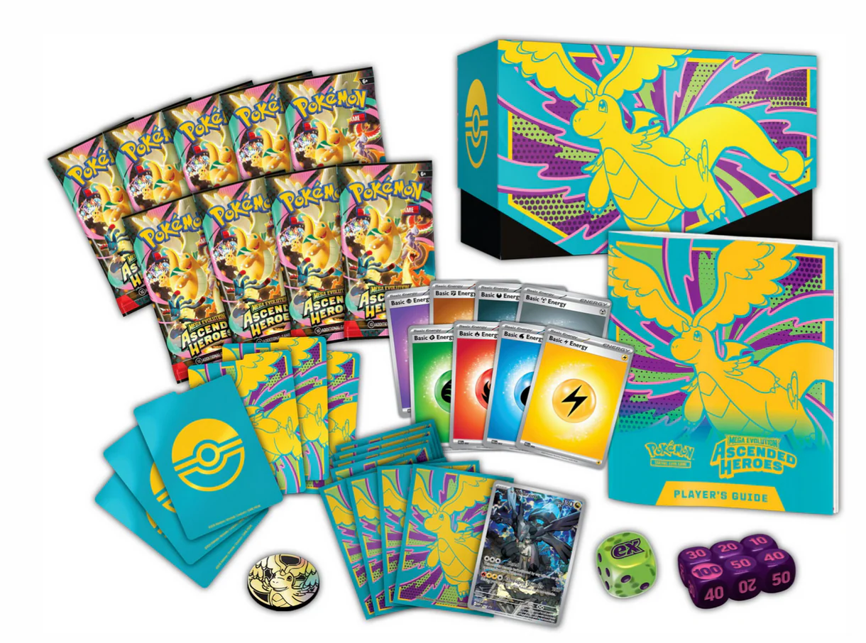 Pokémon TCG: Mega Evolution - Ascended Heroes Elite Trainer Box - PREVENTA