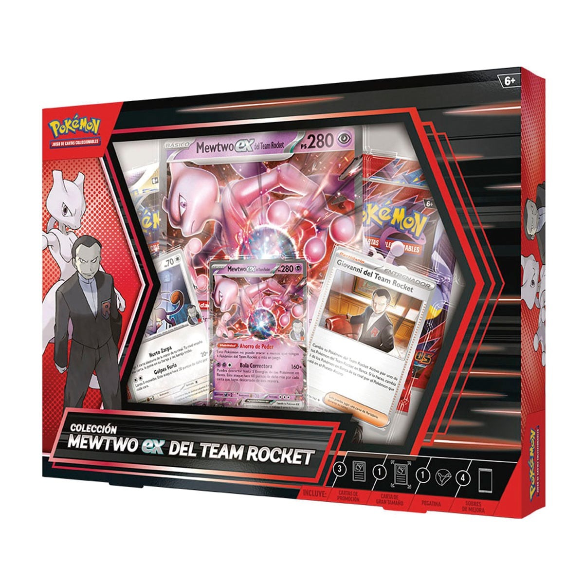 Scarlet & Violet - Team Rocket’s Mewtwo ex Box
