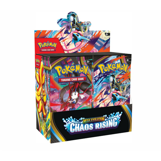 Pokémon TCG: Mega Evolution-Chaos Rising Booster Display Box (36 Packs) - PREVENTA