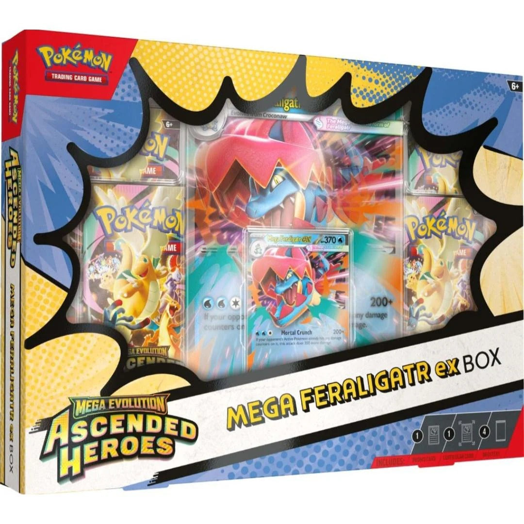 Pokémon TCG: Mega Evolution—Ascended Heroes ex Box