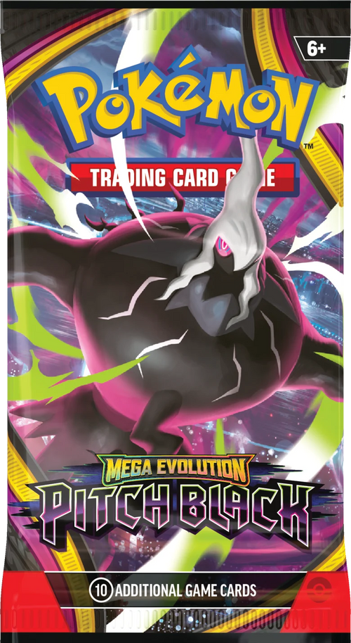 Mega Evolution - Pitch Black Booster Bundle (6 packs)