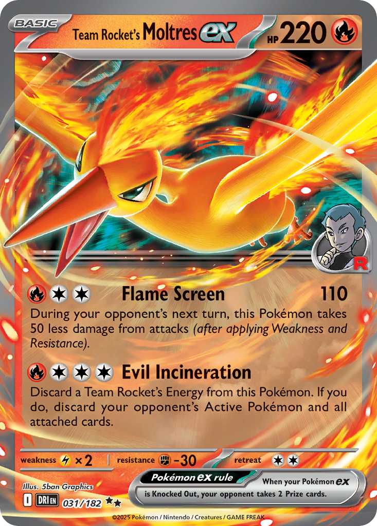 Ultra Premium Collection Team Rocket's Moltres 2025