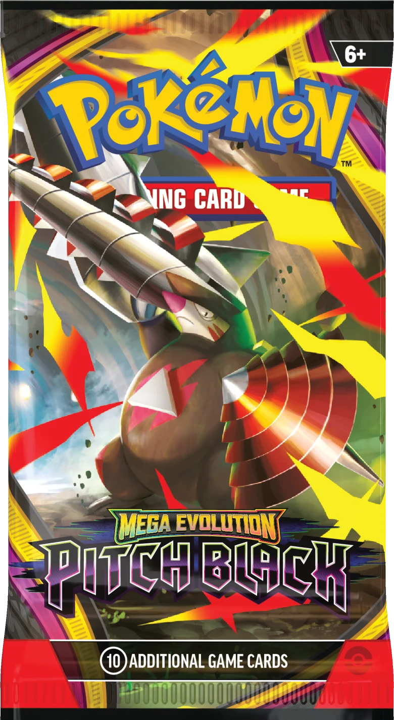 Mega Evolution - Pitch Black Booster Bundle (6 packs)