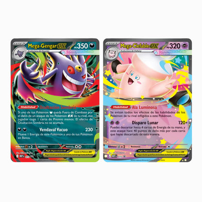 Pokémon TCG:  Latas  Summer '26 - Mega Gengar + Mega Clefable
